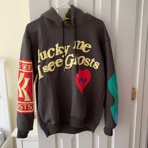 FAKE Luck Me I See Ghosts Hoodie